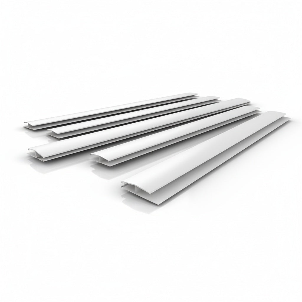 Emenda H para Forro de PVC Branca | 6,00 M