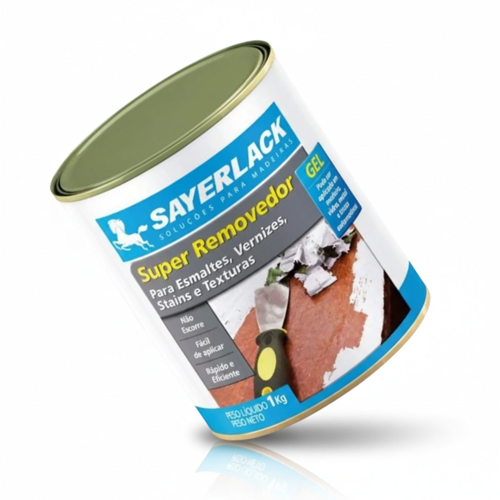 Removedor de Tinta e Verniz em Gel | Removedor Forte | 1kg