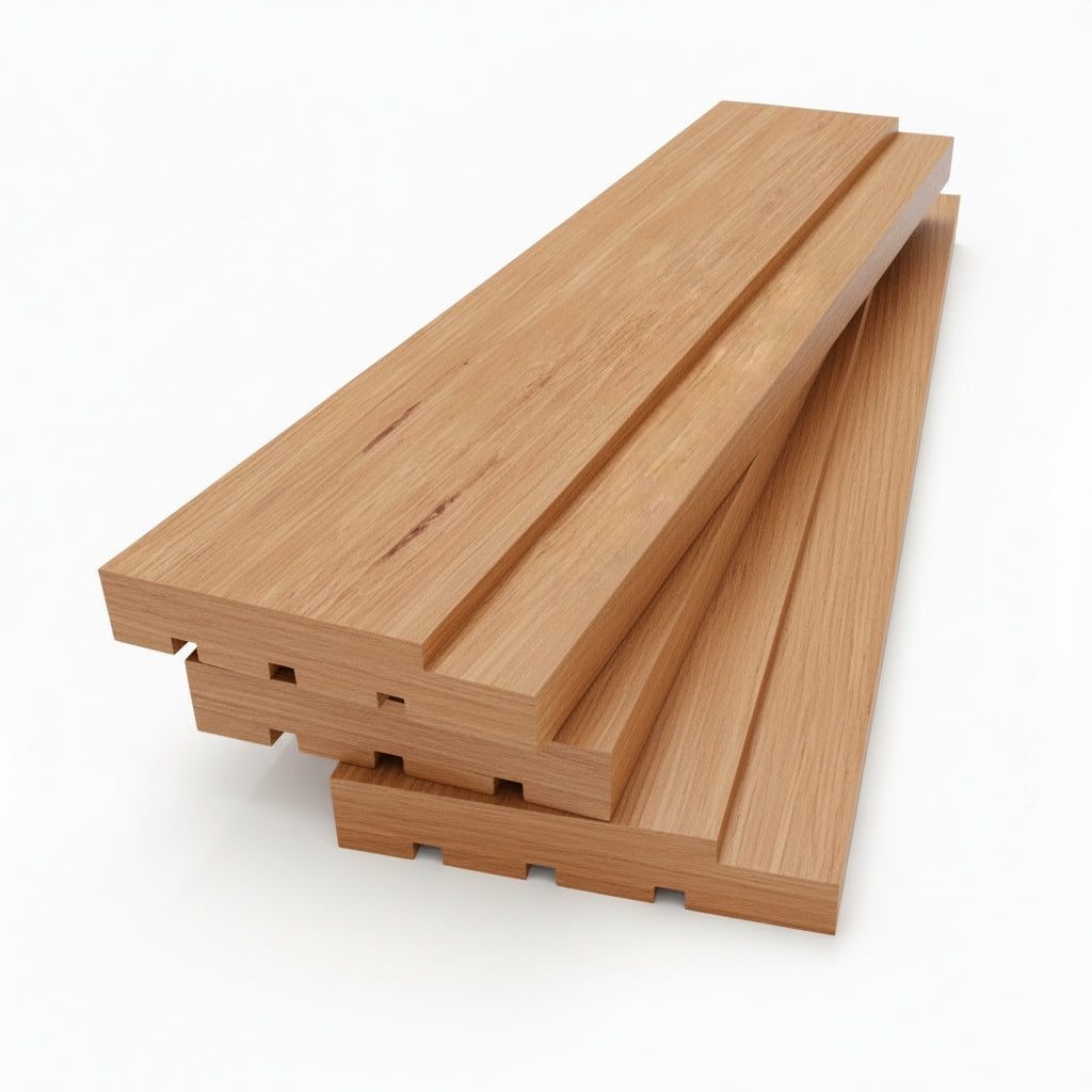 Caixilho (Guarnição) de Madeira Cambará | Sem Vistas