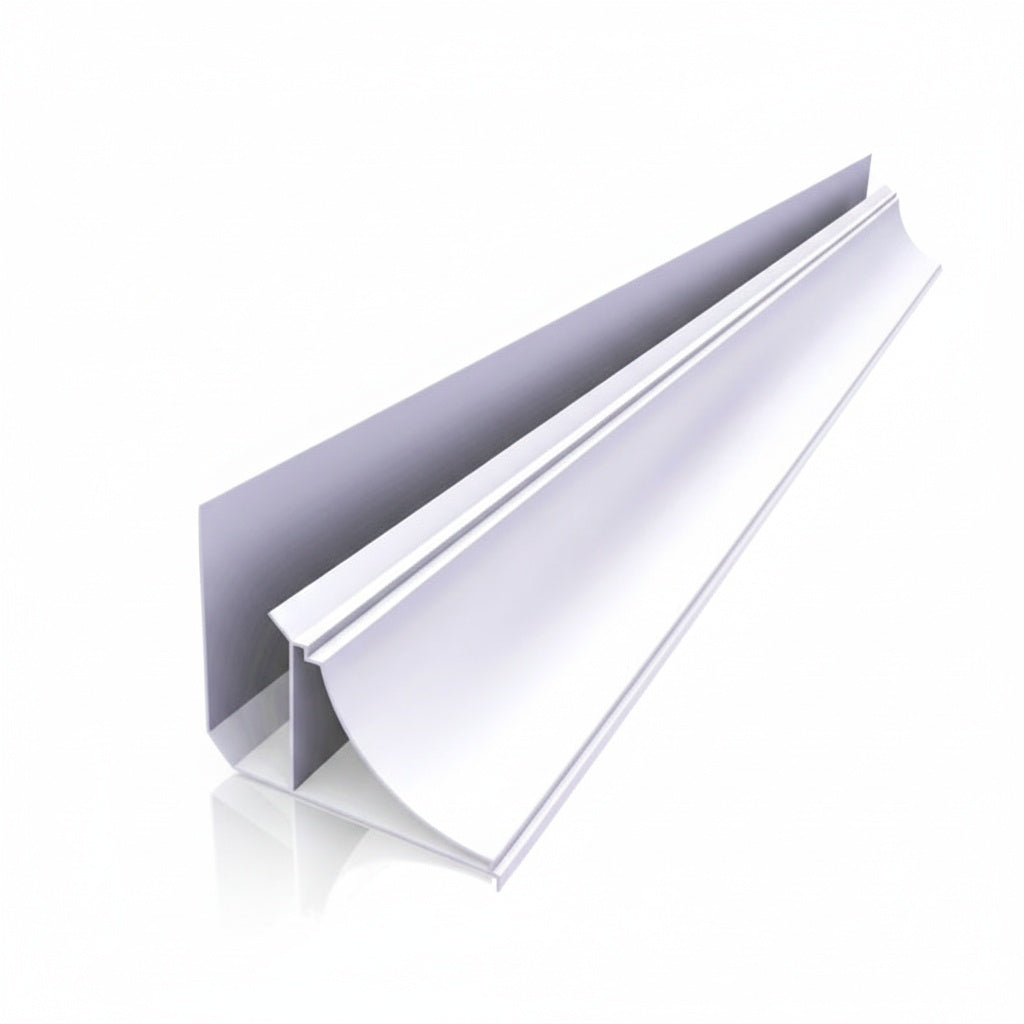 Meia Cana de PVC para Forro | Barra 6,00 M