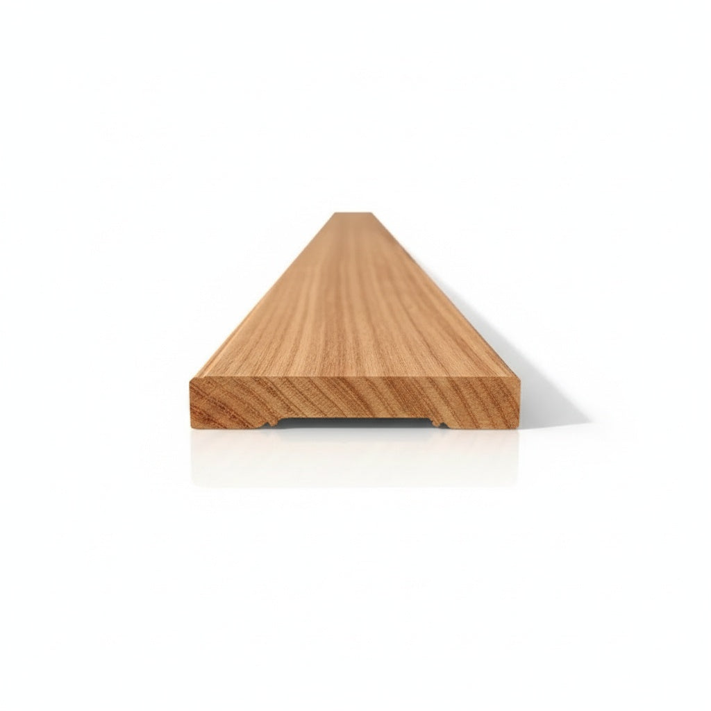 Rodapé de Madeira Jequitibá | 15 CM X 14 MM