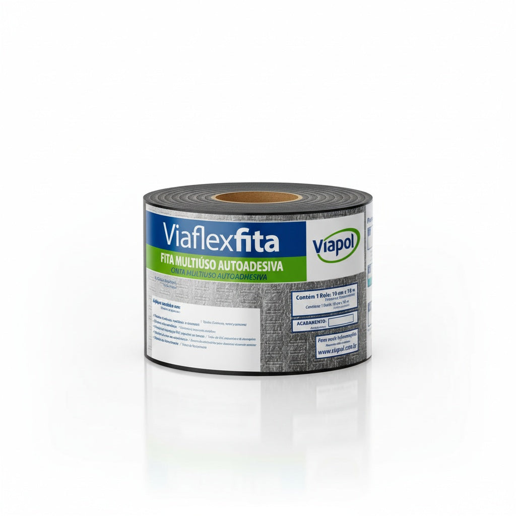 Manta Asfáltica Viaflex para Impermeabilização | 10m