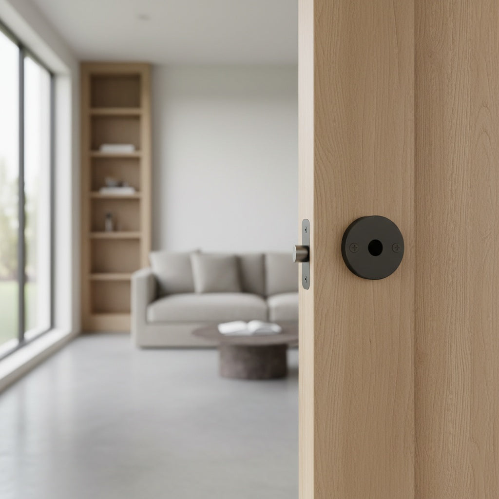 Fechadura para Porta de Correr | Roseta