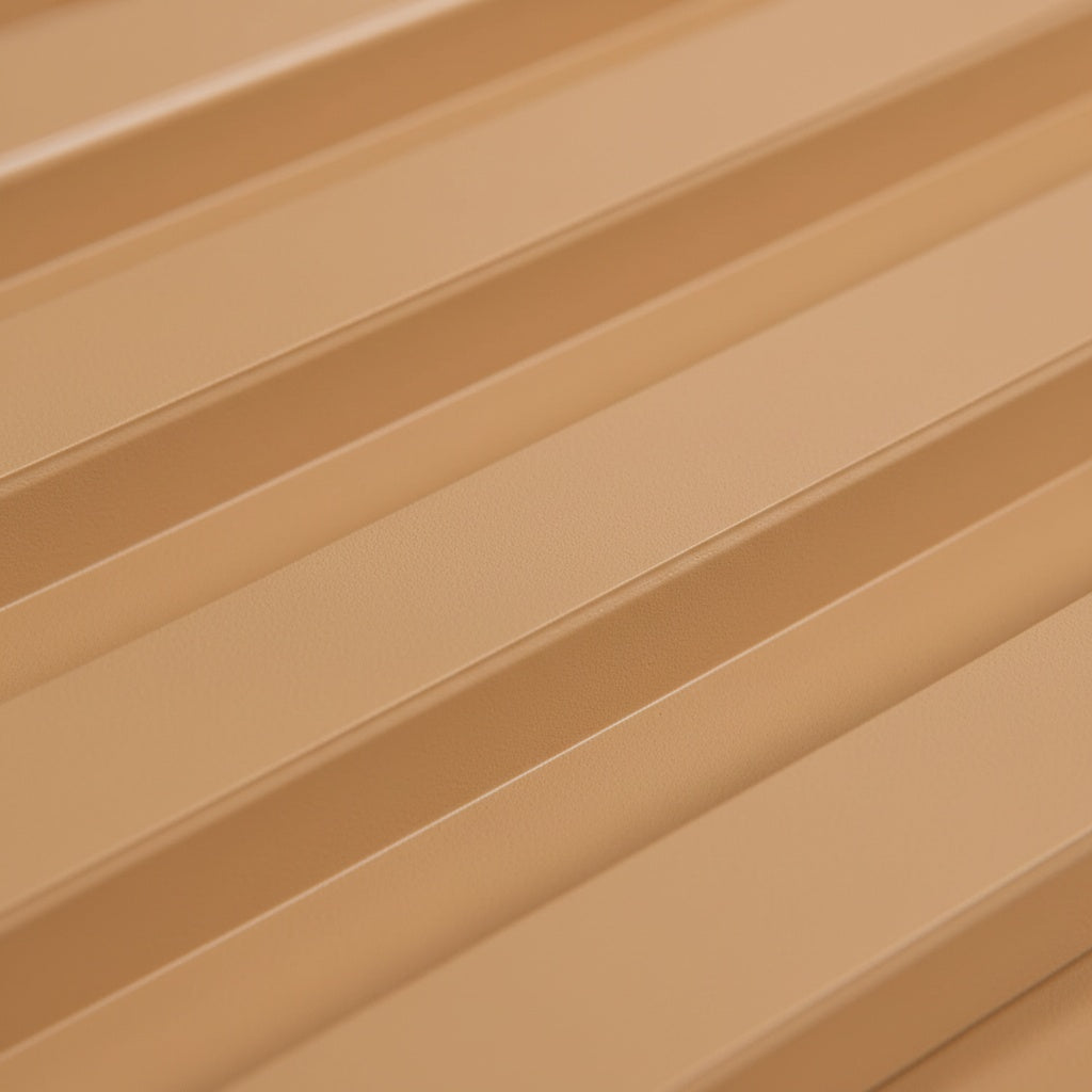 Perfil Ripado de PVC Decorativo para Parede | 20cm x 3m