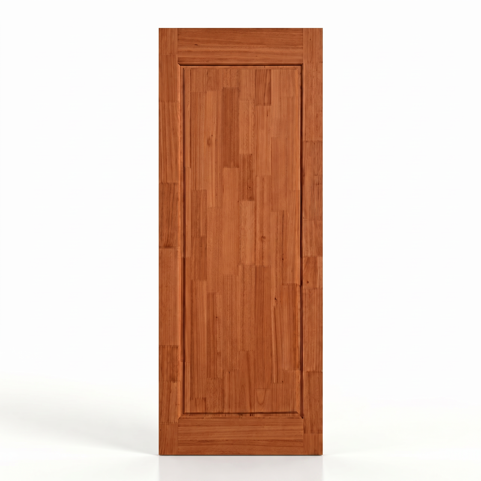 Porta Externa de Madeira Eucalipto Fingada | Ref 51 | Com Selador