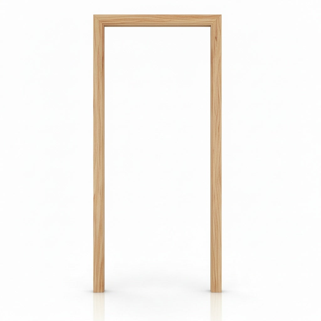 Jogo de Vista (Guarnição) de Porta em Cedro Mesclado