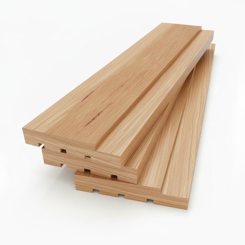 Caixilho (Guarnição) de Madeira Cedro Mesclado | Com Vistas