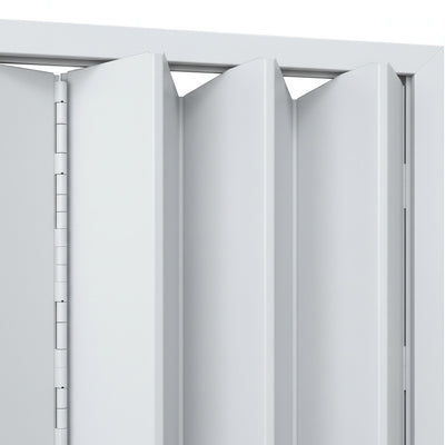 Porta Sanfonada de PVC | Branco Neve | Polifort