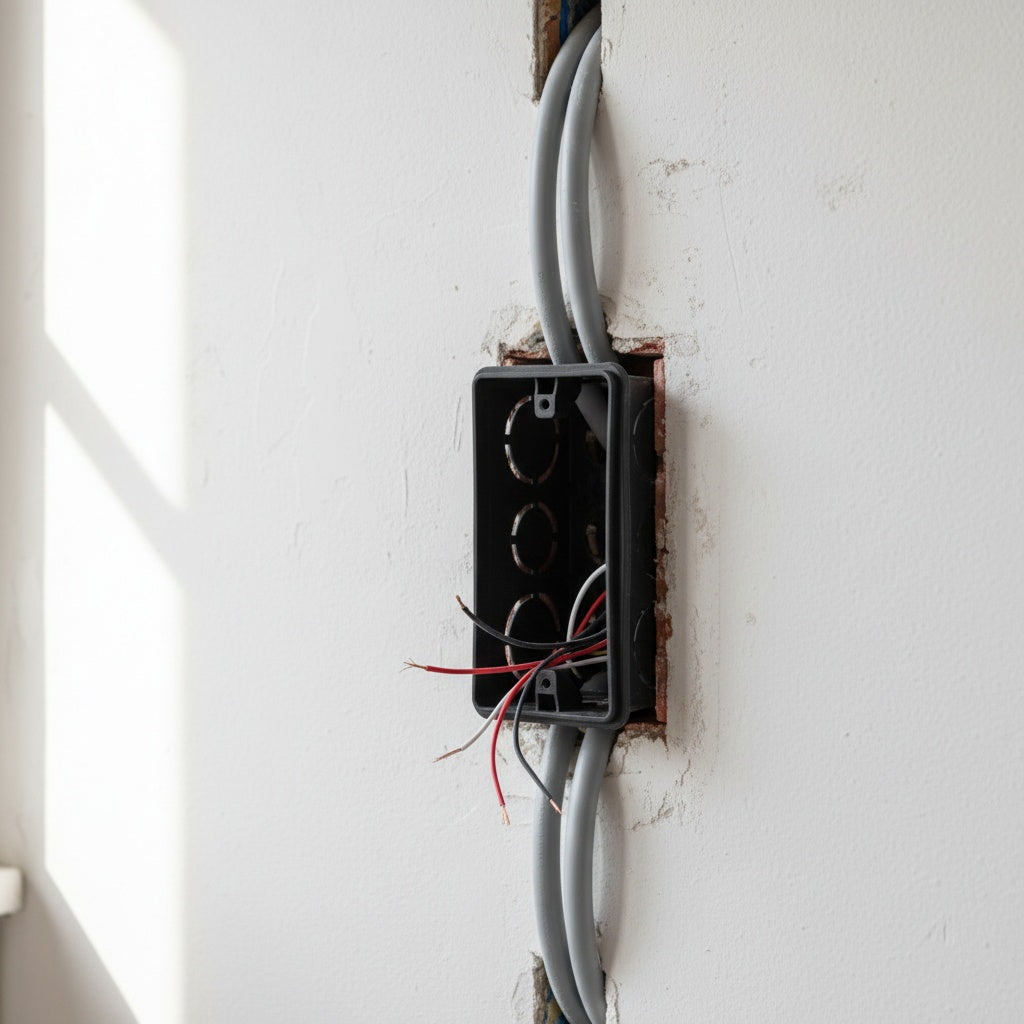 Caixa de Luz para Instalação Elétrica