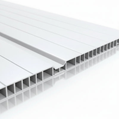 Forro de PVC Polifort 8 MM | Branco Neve