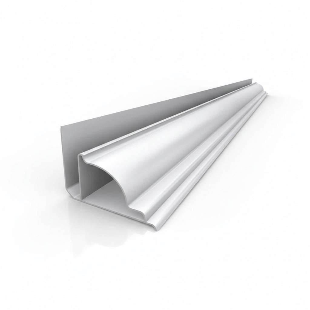 Meia Cana de PVC para Forro | Barra 6,00 M