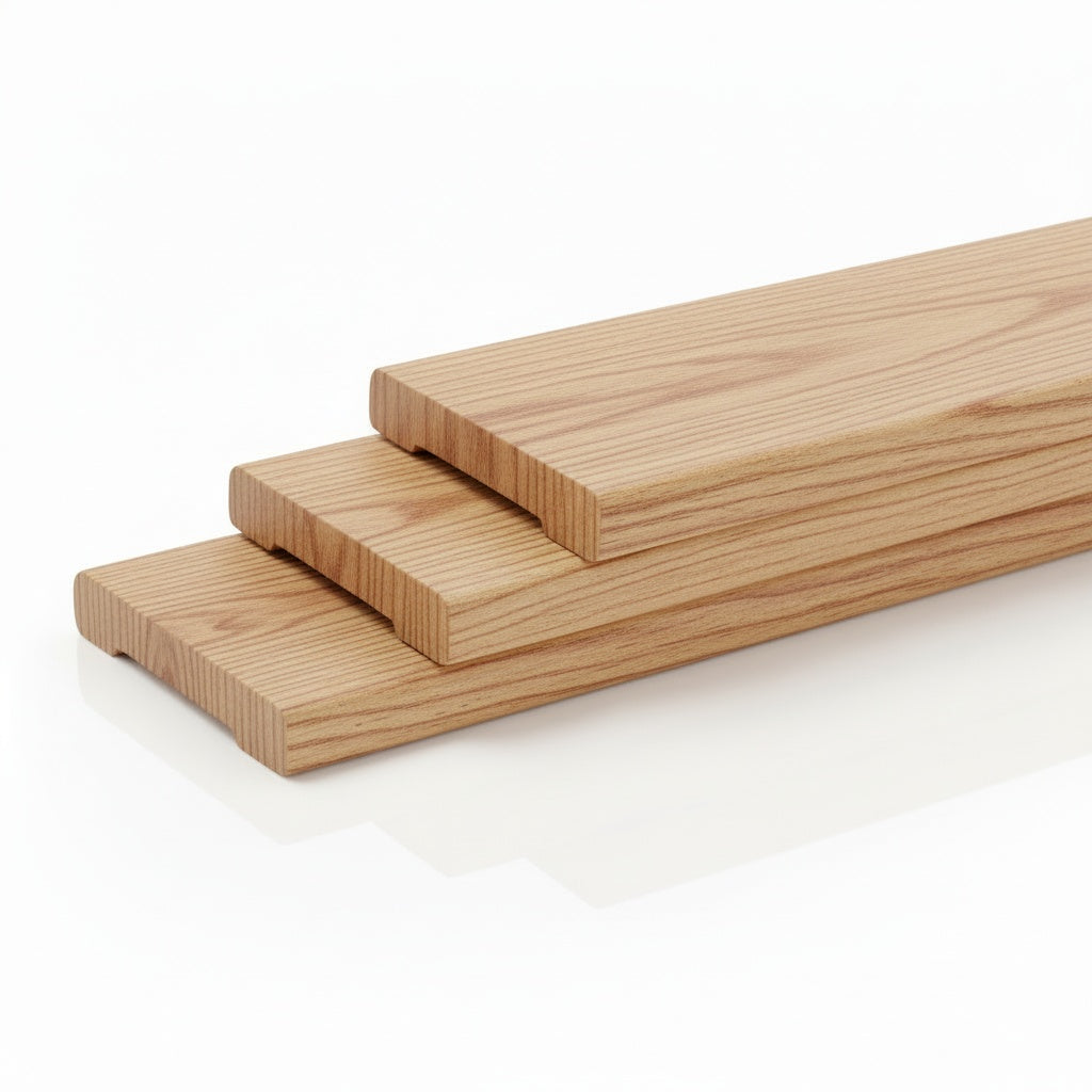 Jogo de Vista (Guarnição) de Porta em Cedro Mesclado