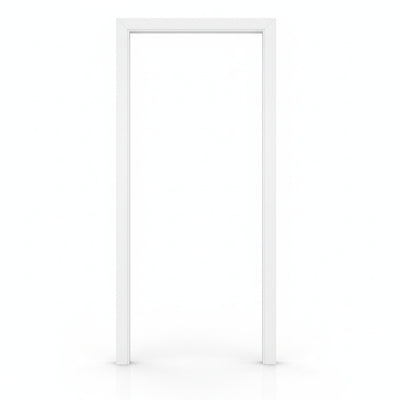 Jogo de Vista (Guarnição) Branco com Regulagem | 6 CM