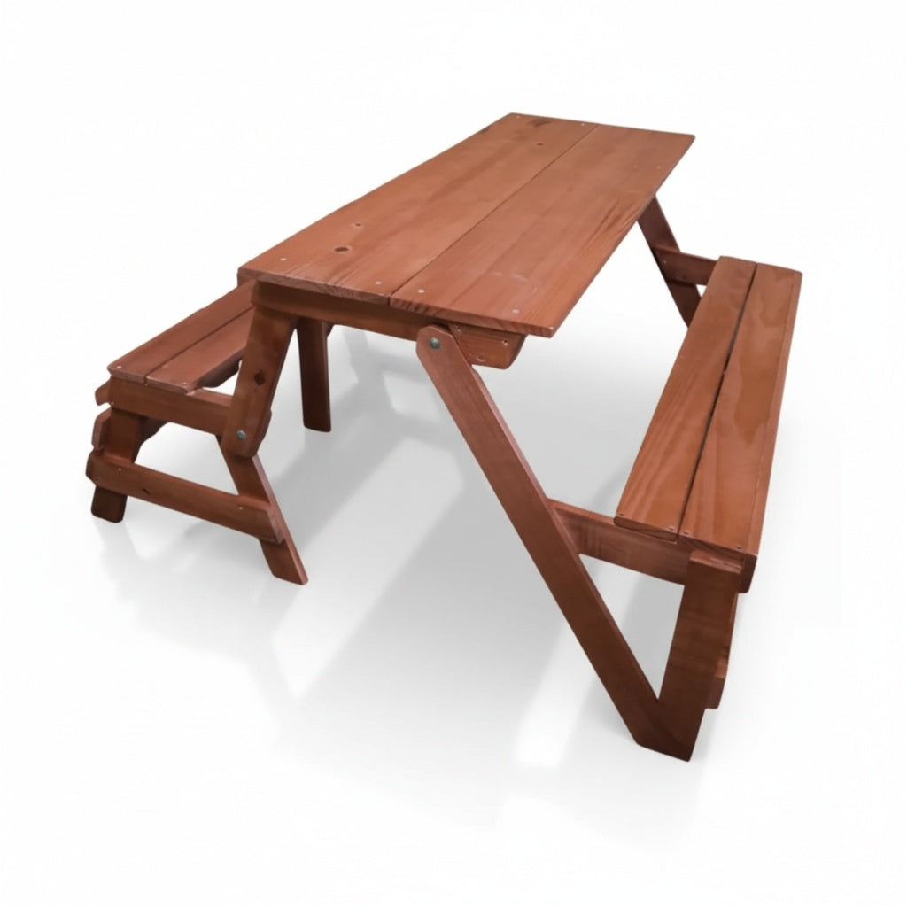 Banco Mesa de Madeira Mista