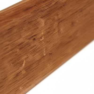 Rodapé de Madeira Cedro Mesclado Liso | 6 CM X 13 MM