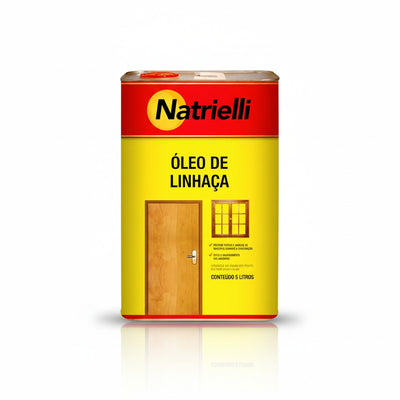 Óleo de Linhaça Natrelli para Madeira | Proteção Natural | 5L