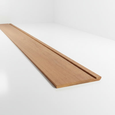 Beiral de Madeira Cambará | Metro Linear | 24 CM ou 29 CM