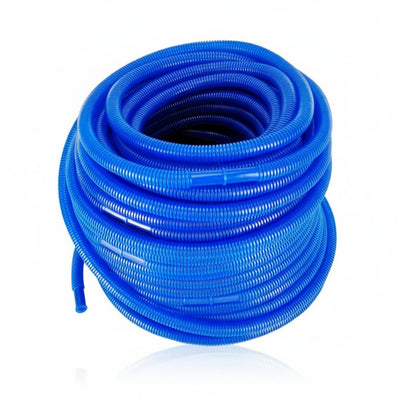 Mangueira Corrugada Azul para Conduíte Elétrico | 50m