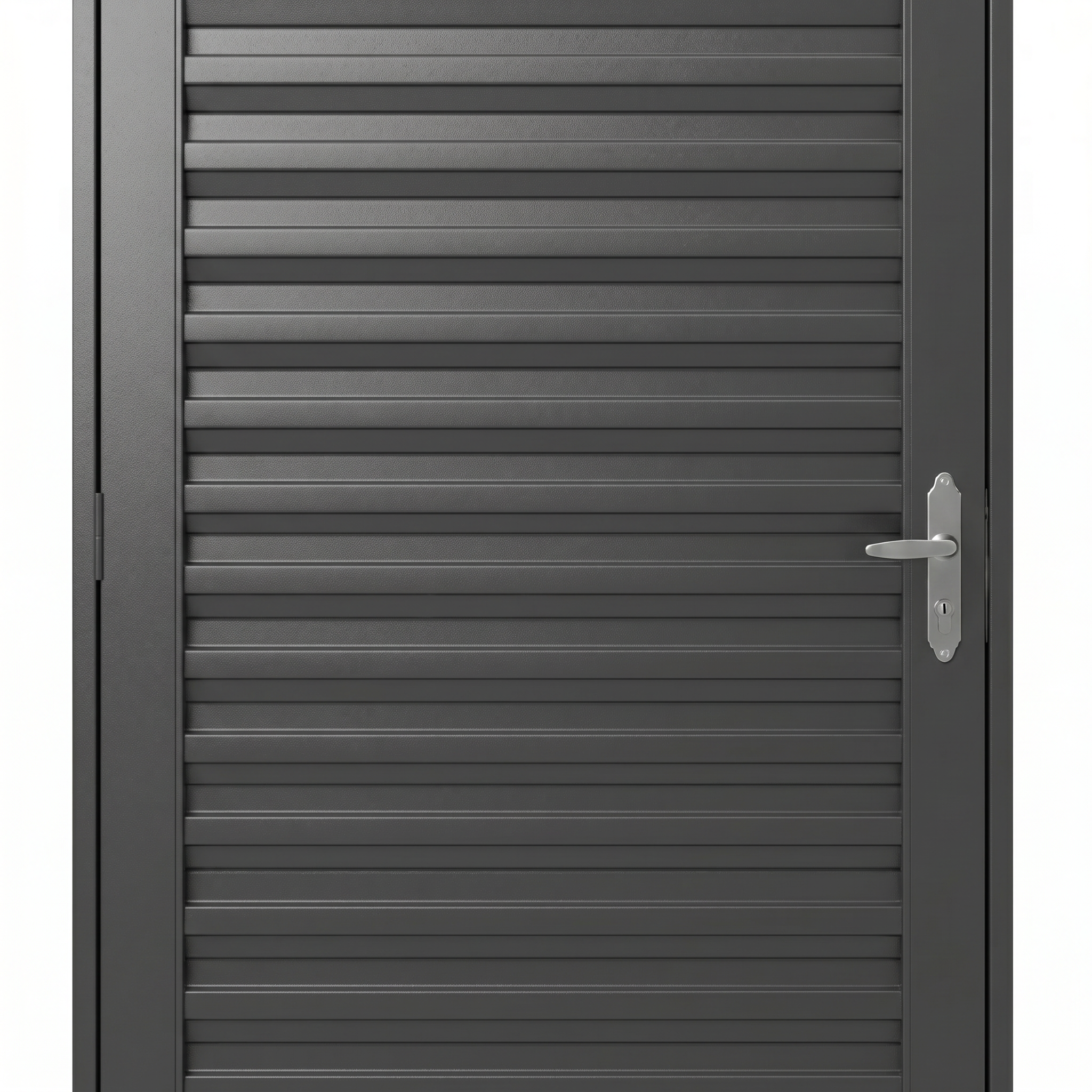 Porta com Caixilho de  aço Laminado Reforçado | 215 X 6,5 CM
