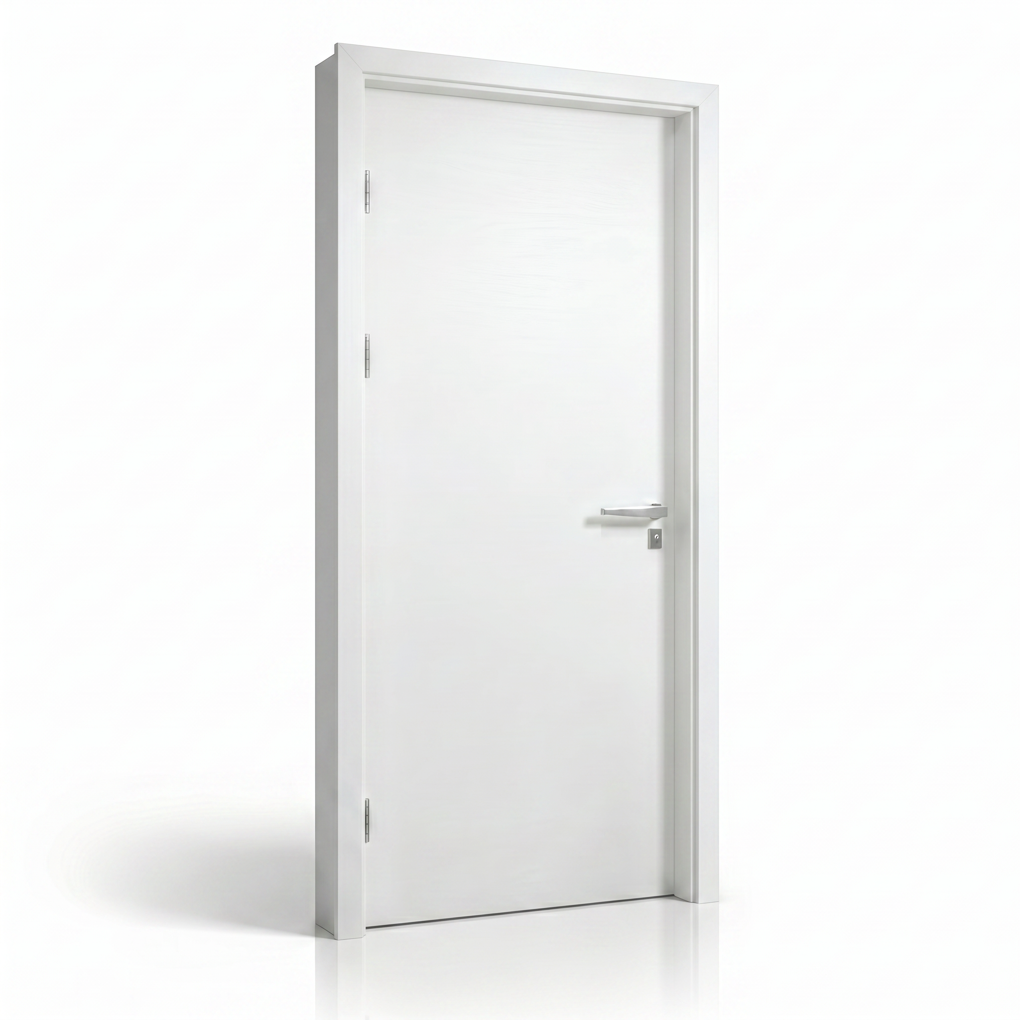 Kit Porta Pronta Interna Branca | Regulável 3 CM