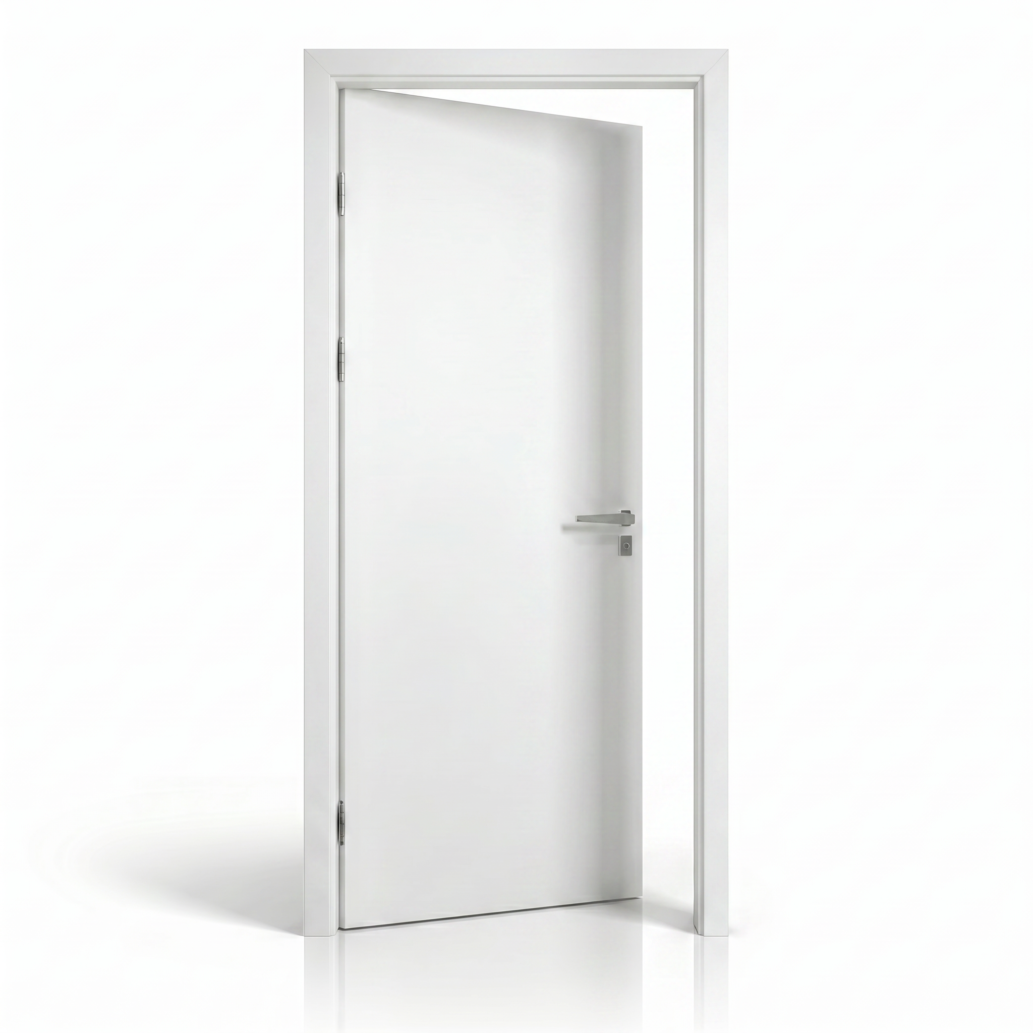 Kit Porta Pronta Interna Branca | Regulável 3 CM