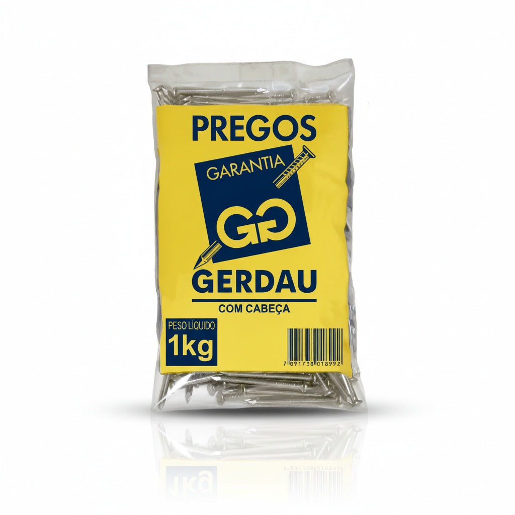 Prego Gerdau | Construção 1Kg