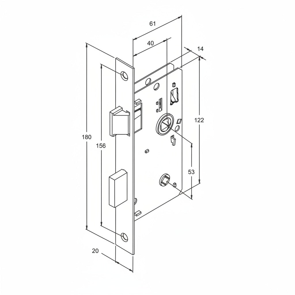 Kit Tetra Hela para Chave Madrid