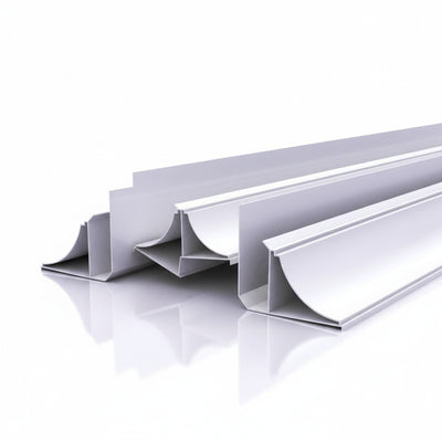 Meia Cana de PVC para Forro | Barra 6,00 M