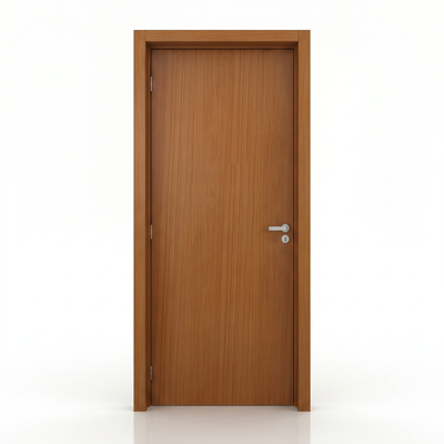 Kit Porta Pronta Interna em Mogno | Regulável 3 CM