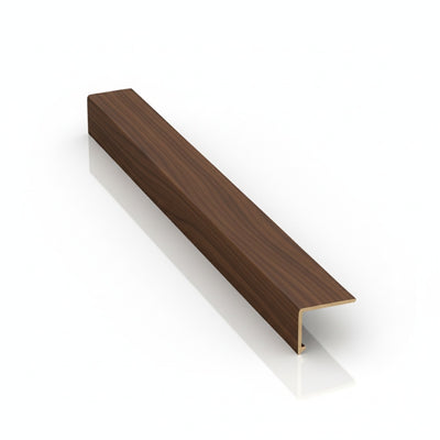 Perfil L de PVC para Acabamento | 20x20mm | Barra 3m
