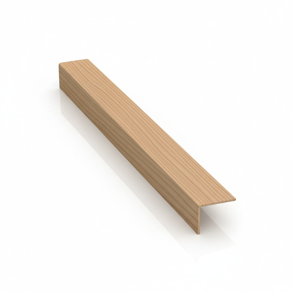 Perfil L de PVC para Acabamento | 20x20mm | Barra 3m