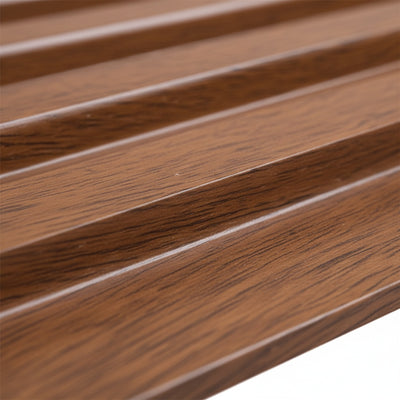 Perfil Ripado de PVC Decorativo para Parede | 20cm x 3m