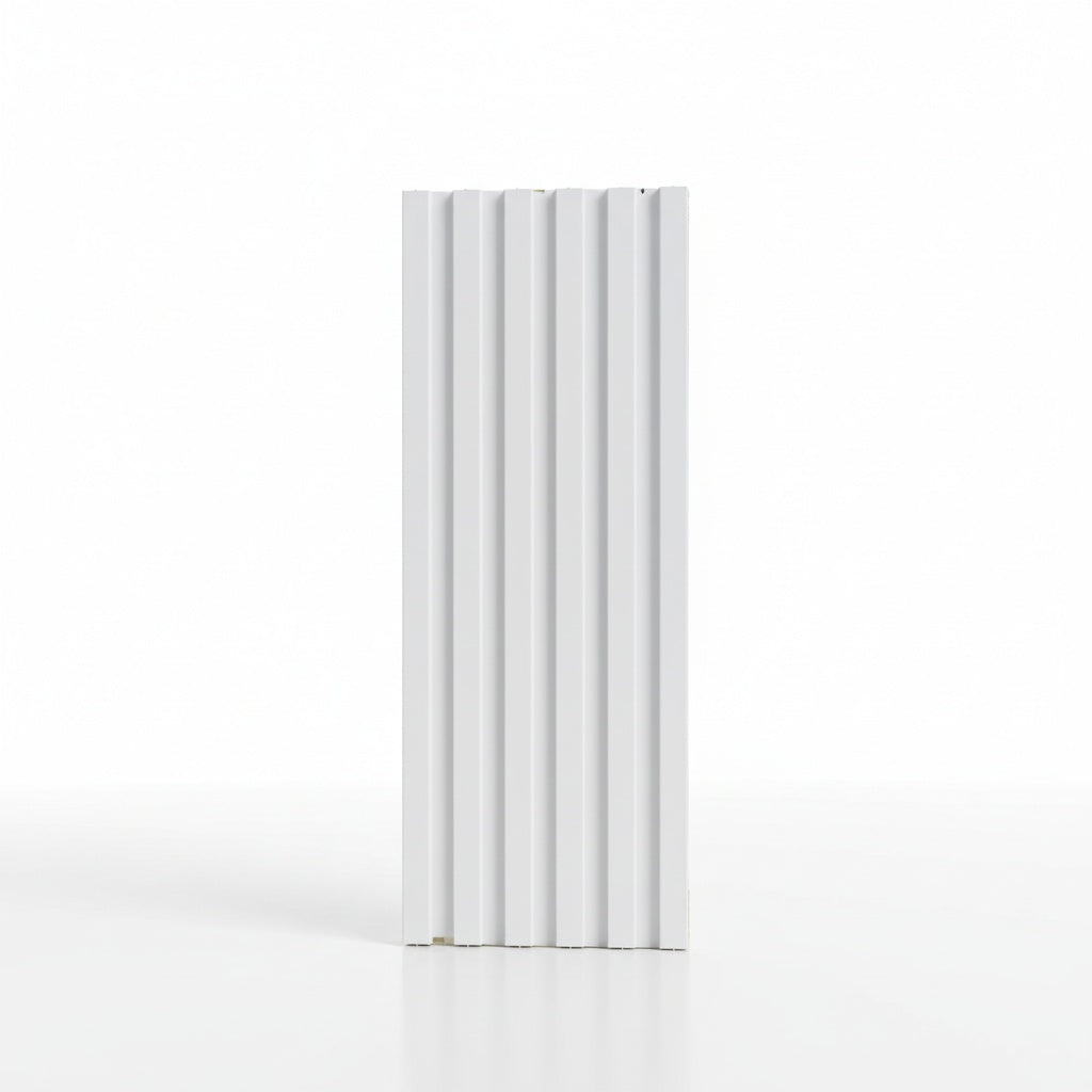 Perfil Ripado de PVC Decorativo para Parede | 20cm x 3m