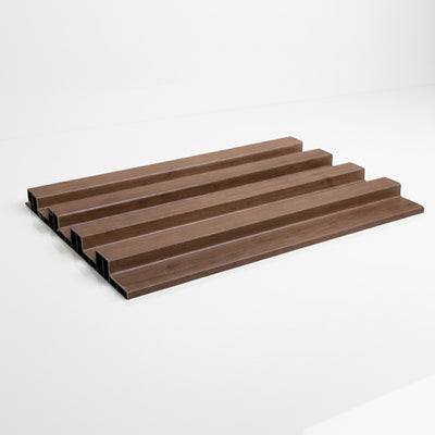 Perfil Ripado de PVC Decorativo para Parede | 20cm x 3m