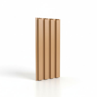 Perfil Ripado de PVC Decorativo para Parede | 20cm x 3m