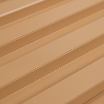 Perfil Ripado de PVC Decorativo para Parede | 20cm x 3m