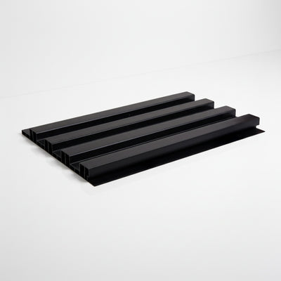 Perfil Ripado de PVC Decorativo para Parede | 20cm x 3m