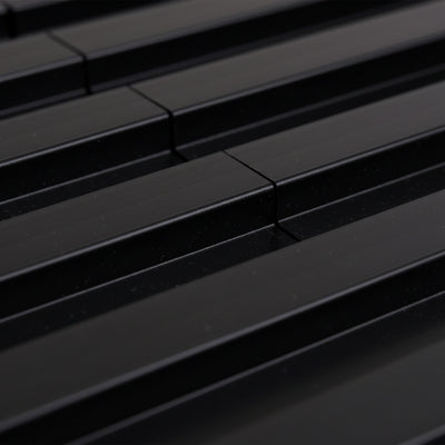 Perfil Ripado de PVC Decorativo para Parede | 20cm x 3m