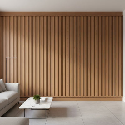 Perfil U de PVC para Acabamento | 8mm | Barra 3m