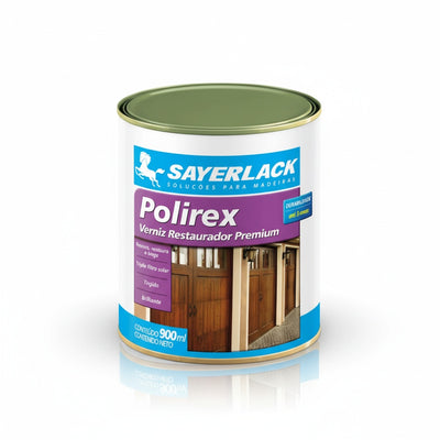 Verniz Restaurador Polirex para Madeira | Renovação | 900ml