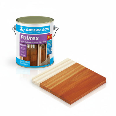Verniz Restaurador Polirex para Madeira | Renovação | 3,6L