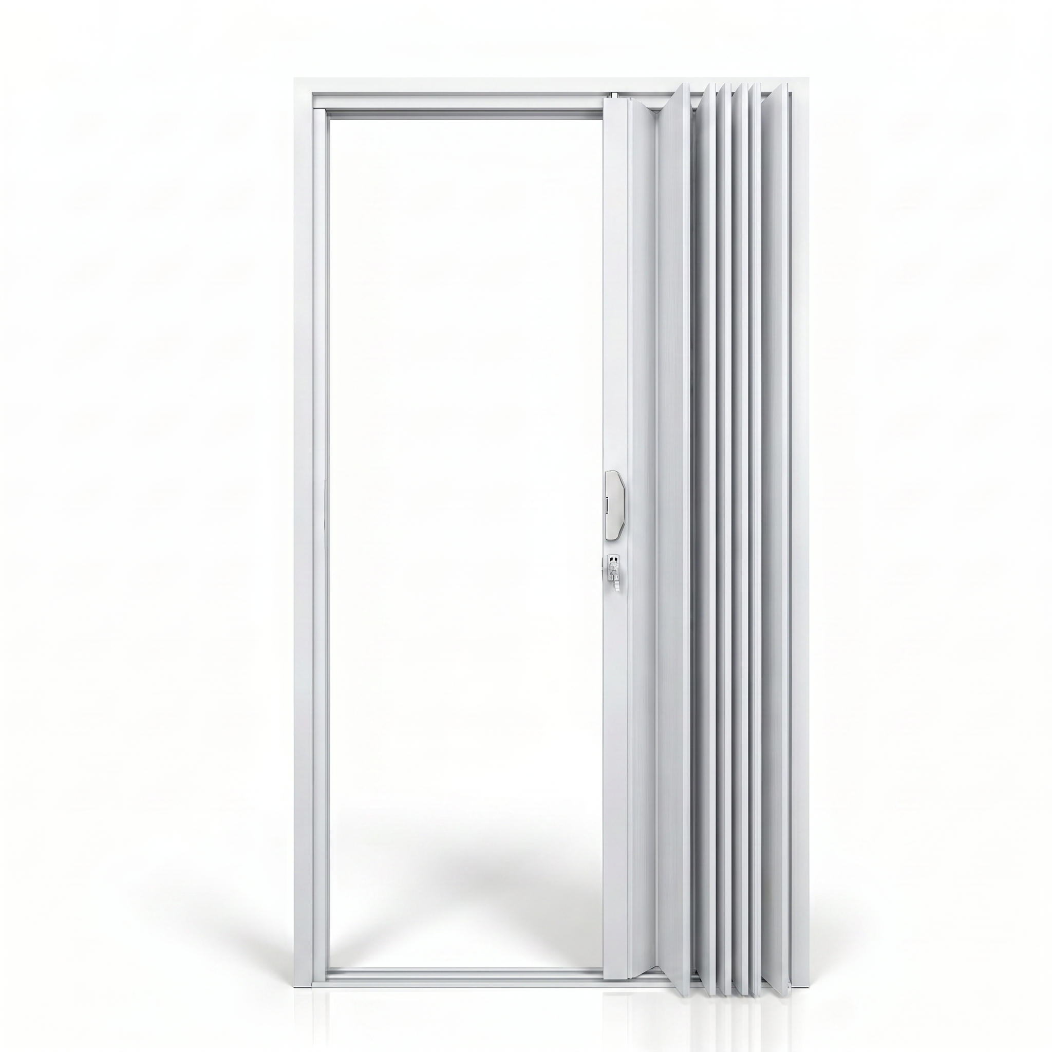 Porta Sanfonada de PVC | Branco Neve | Polifort