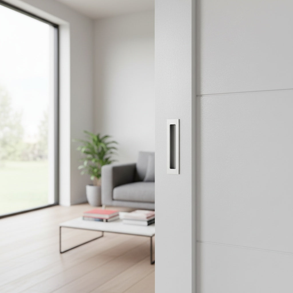 Puxador Concha para Porta de Correr | Embutir