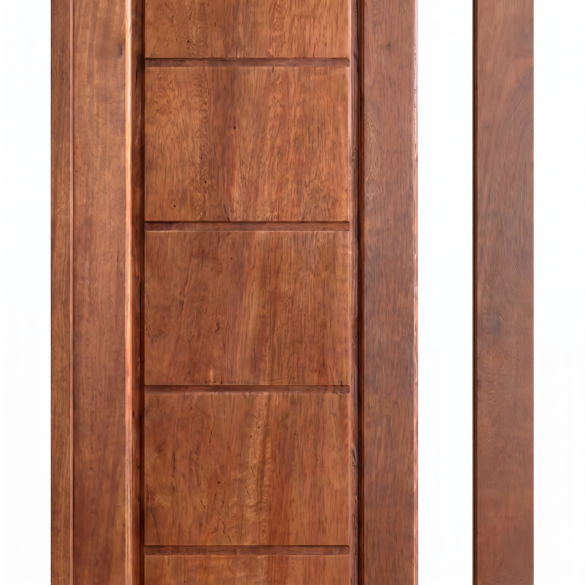 Porta Externa de Madeira Cedro Alagoano | Ref. 31 | Abertura para Vidro | Com Selador