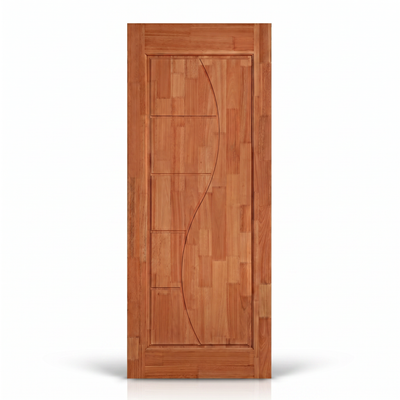 Porta Externa de Madeira Eucalipto Fingada | Ref 96 | Com Selador