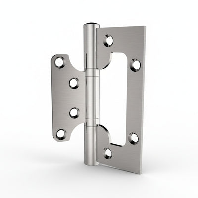 Dobradiça Inox | Sobrepor | Kit 3 Unidades