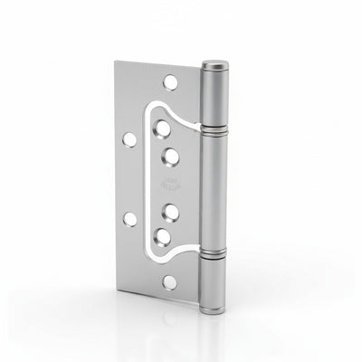 Dobradiça Inox | Sobrepor | Kit 3 Unidades