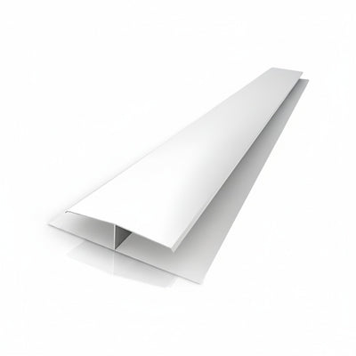 Emenda H para Forro de PVC Branca | 6,00 M