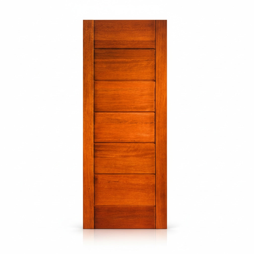 Porta Externa de Madeira Cedro Alagoano | Ref 32 | Com Selador