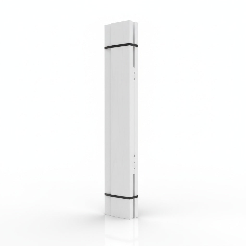 Caixilho Melamínico Branco | Randa Diamond | 2,16 M | Sem Vista